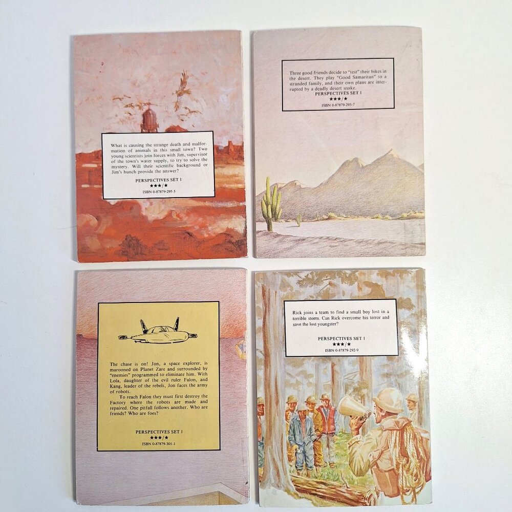 High Noon Books Lot Perspectives Set 1 Vintage 12 Adventure & Mystery - Picture 7 of 14
